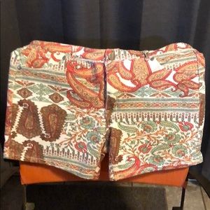 Paisley shorts